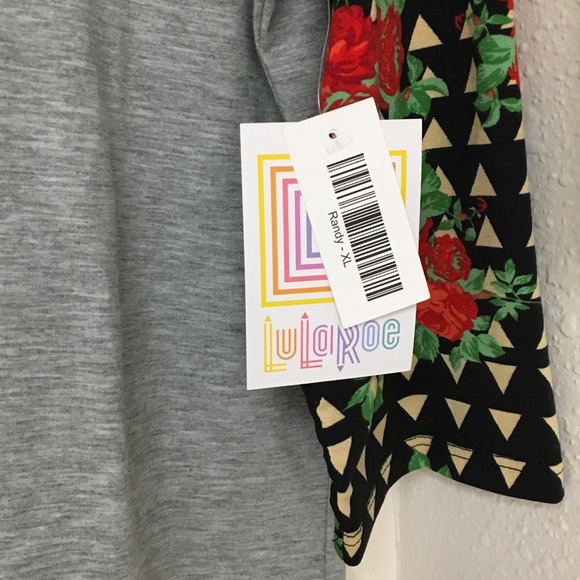 🌹 NWT LuLaRoe Randy Tee - XL - Picture 5 of 7